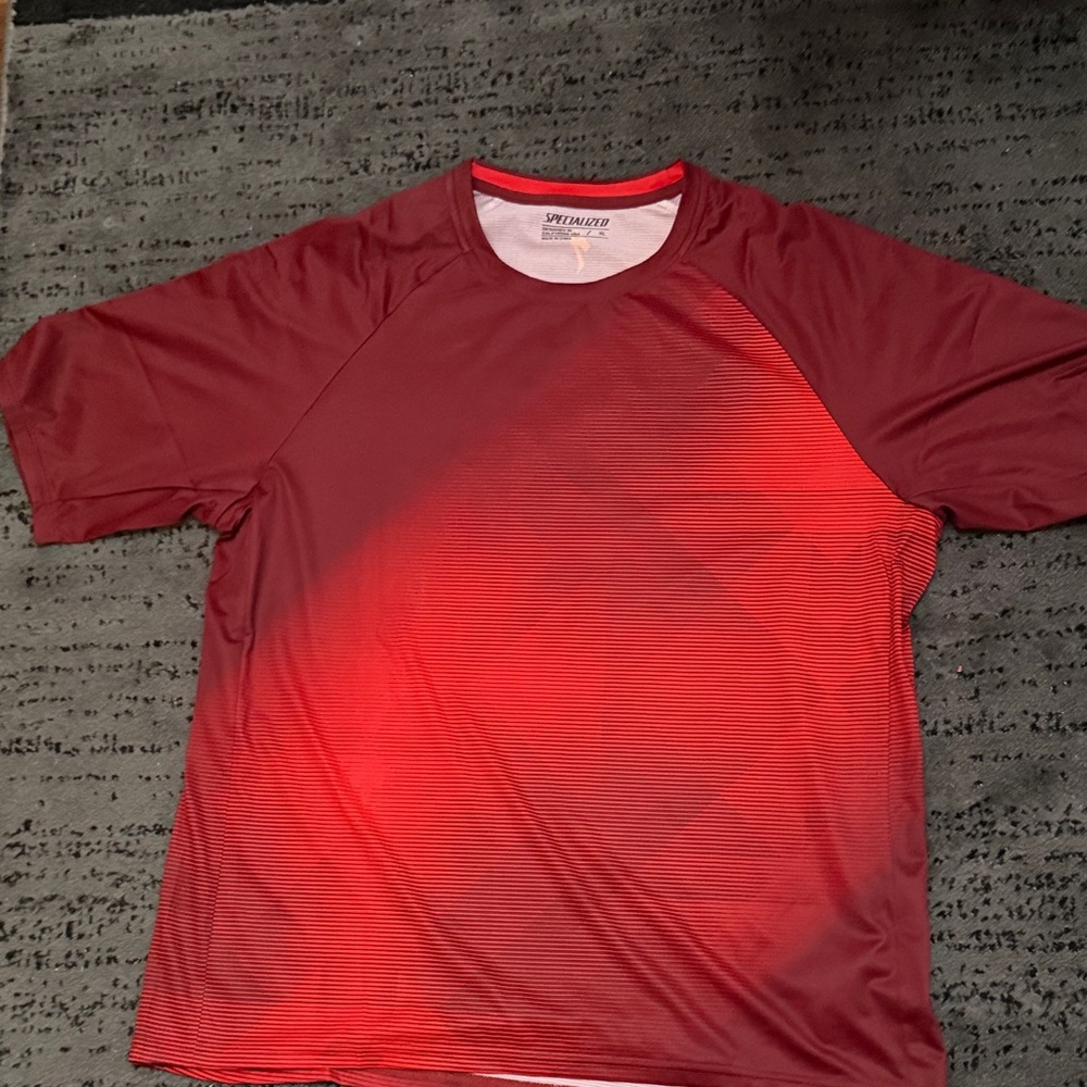 Specialized Enduro Air Jersey - red refraction